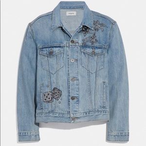 Coach jean jacket